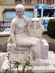 statue Hommage Paul drouot photo