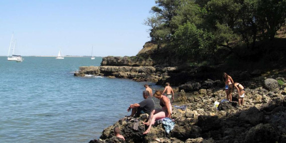 Sur l’île d’Aix, une seule plage est officiellement autorisée à la baignade photo