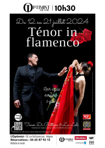 "Ténor in flamenco" du 12 au 21/07/2024 Festival d'Avignon Théâtre de l'Optimist photo