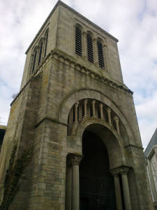 Tour-clocher de l'église (détruite) du Saint-Cœur de Marie photo