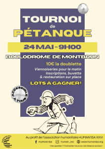 Tournoi de pétanque HUMAN ISA photo
