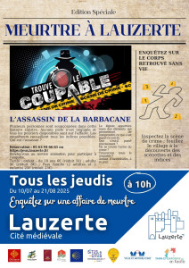 Trouve le coupable : meurtre à Lauzerte photo