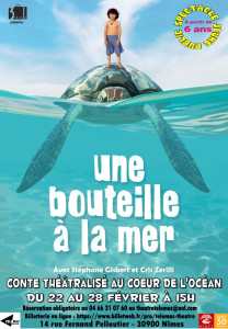 UNE BOUTEILLE À LA MER spectacle pour les 6-12 ans photo