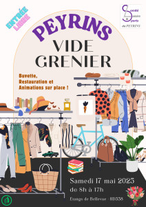 VIDE GRENIER 2025 du CLS de Peyrins photo