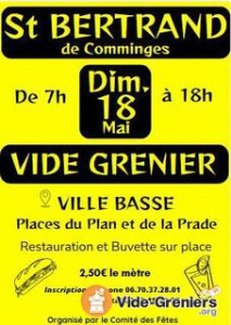 Vide Grenier à Saint-Bertrand-de-Comminges photo