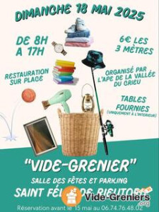 Vide grenier à Saint-Félix-de-Rieutord photo