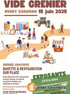 Vide Grenier de la JS CARAMAN RUGBY photo