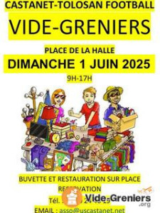 Vide Grenier de L'us Castanet Football photo