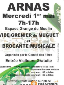 Vide Grenier du Muguet et Brocante Musicale photo