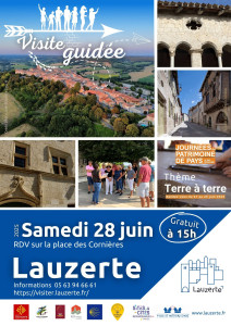 Visite guidée de la cité médiévale de Lauzerte photo
